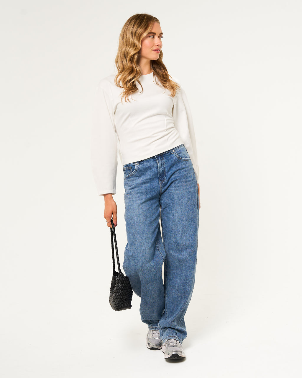 Tall jeans barrel