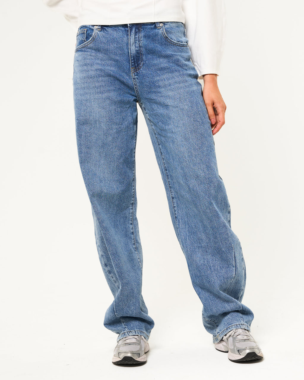 Tall jeans barrel