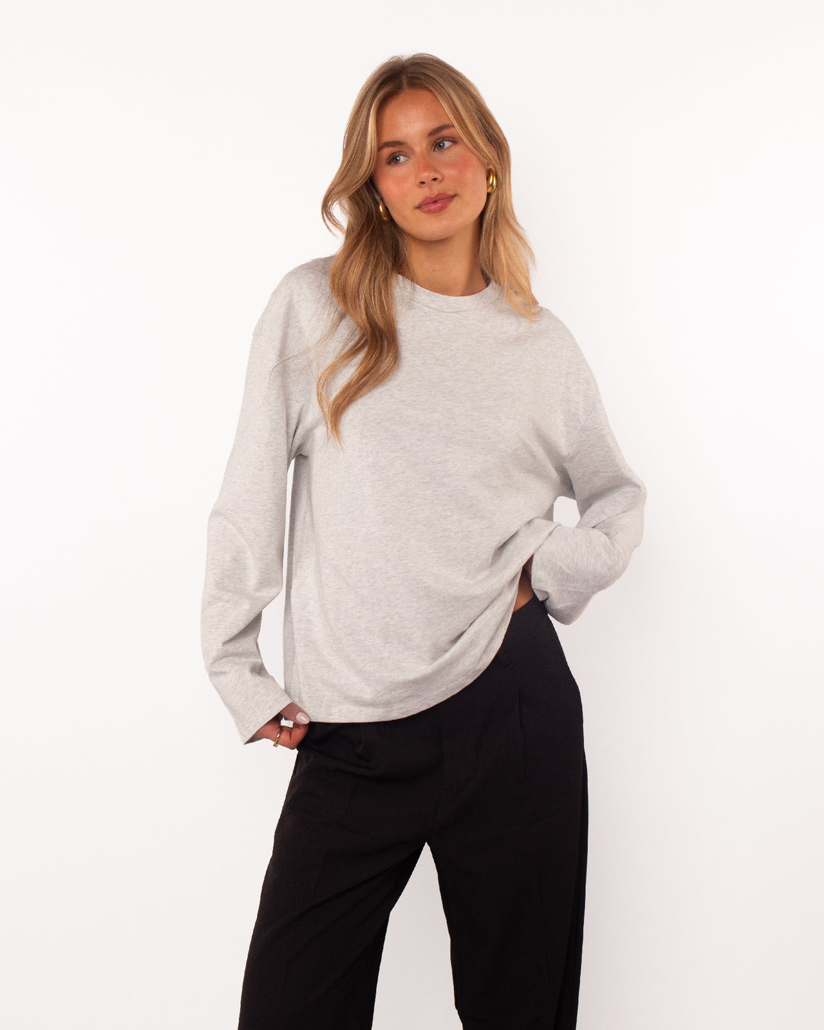 Longsleeve grijs