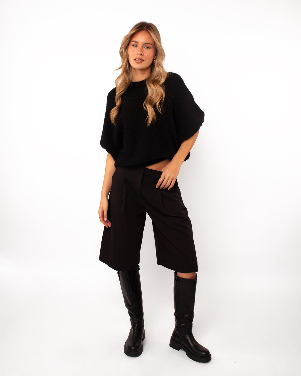 Bermuda pantalon zwart