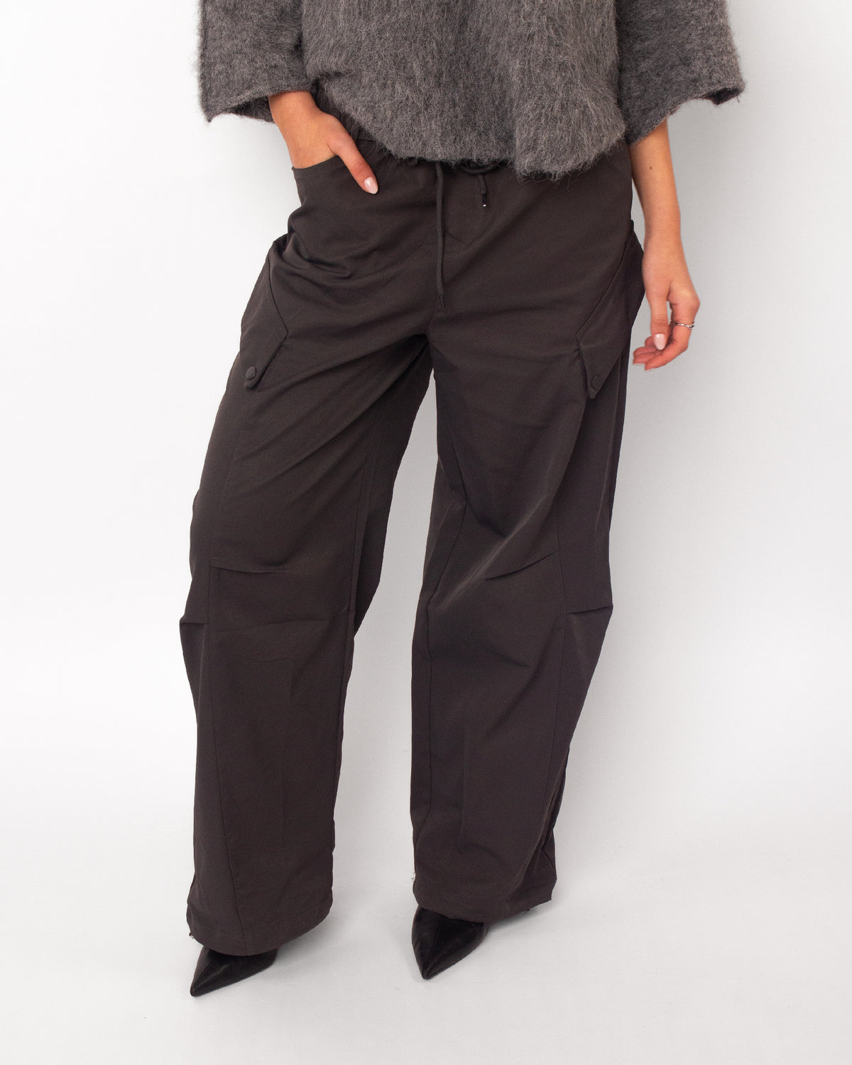 Cargo pantalon donkergrijs