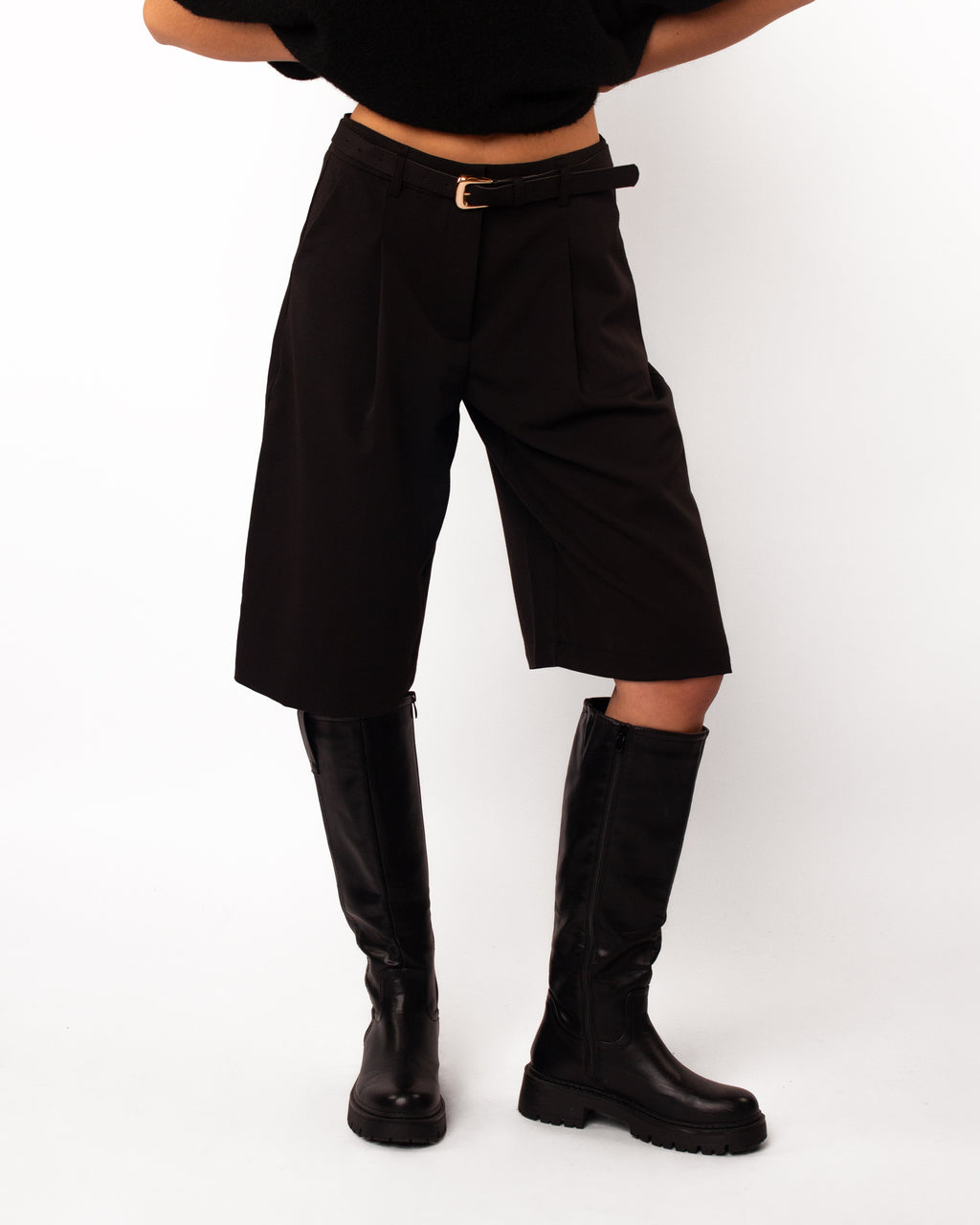 Bermuda pantalon zwart