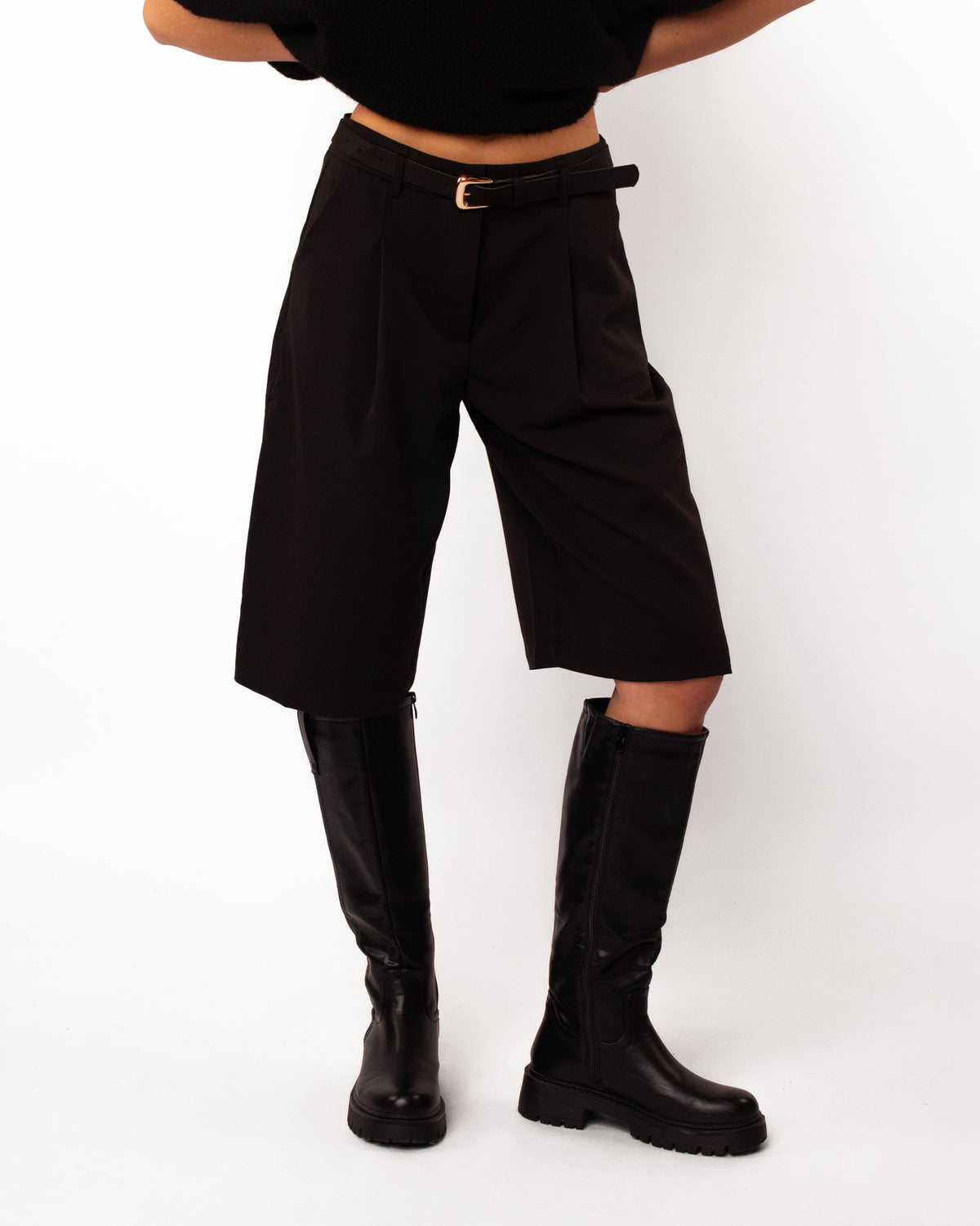 Bermuda pantalon zwart