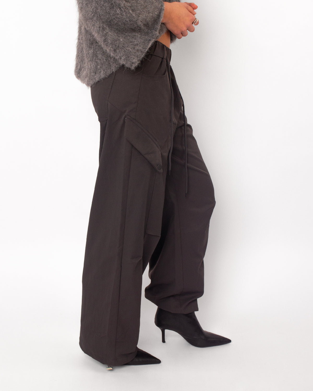 Cargo pantalon donkergrijs